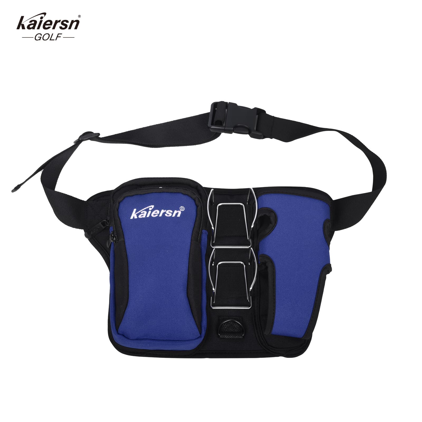Blue Professional Park Golf Waist Bag - Multi-Functional Accessory Organizer