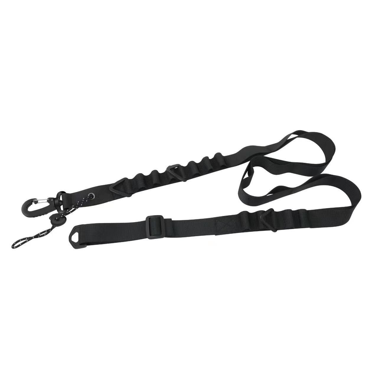 Black 4-Piece Heavy-Duty Outdoor Utility Strap - Multi-Purpose Camping Gear
