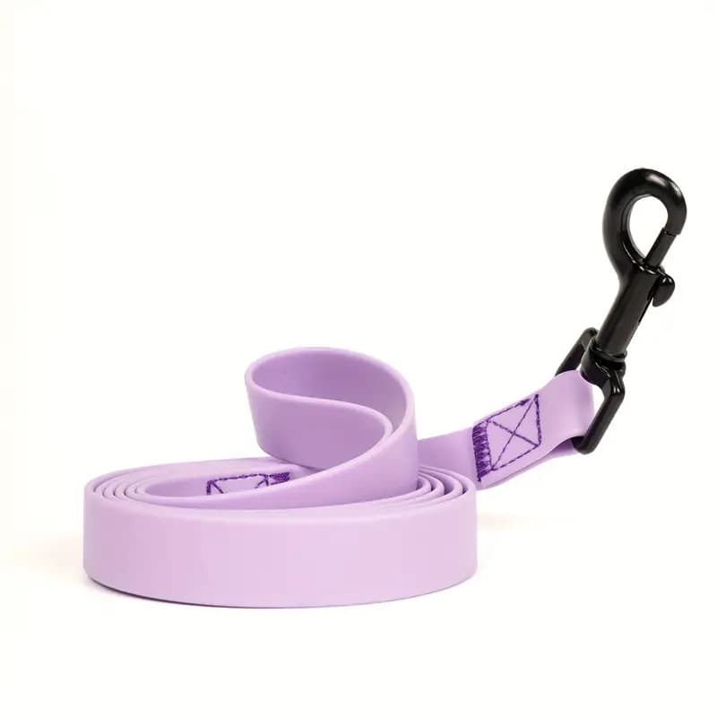 S Waterproof PVC Coated Pet Leash - Soft Touch Dog Lead - Easy to Clean