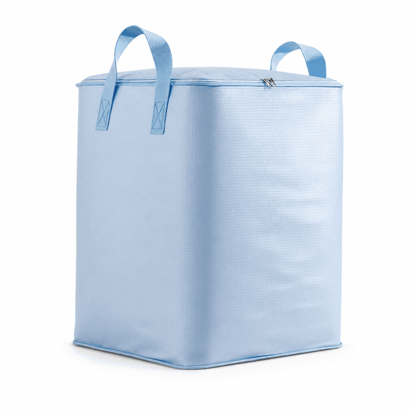 Blue Extra Large Moving and Storage Bag - 190L Waterproof Moisture Resistant