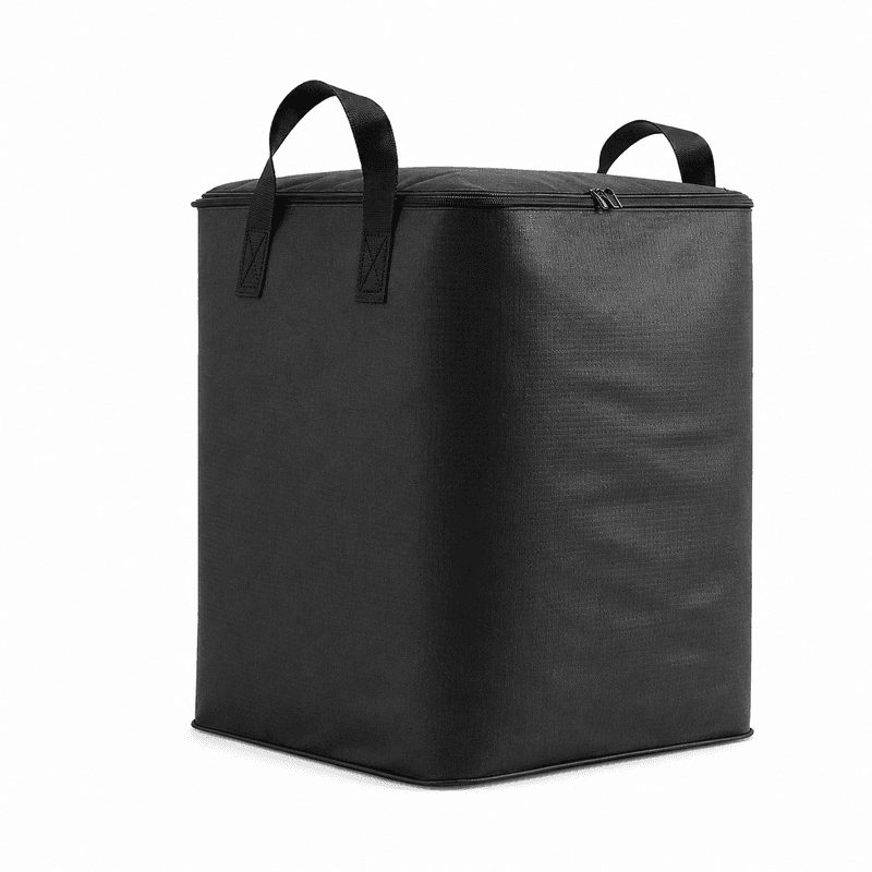 Black Extra Large Moving and Storage Bag - 190L Waterproof Moisture
