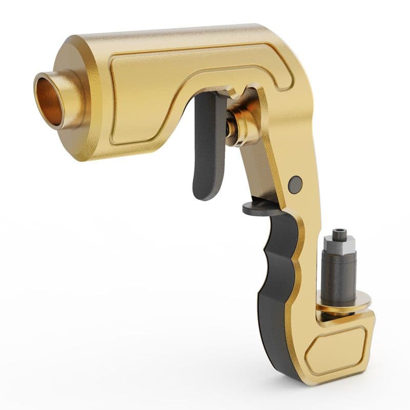 Multifunctional Champagne Gun with Bottle Opener and Spray - ABS Gold