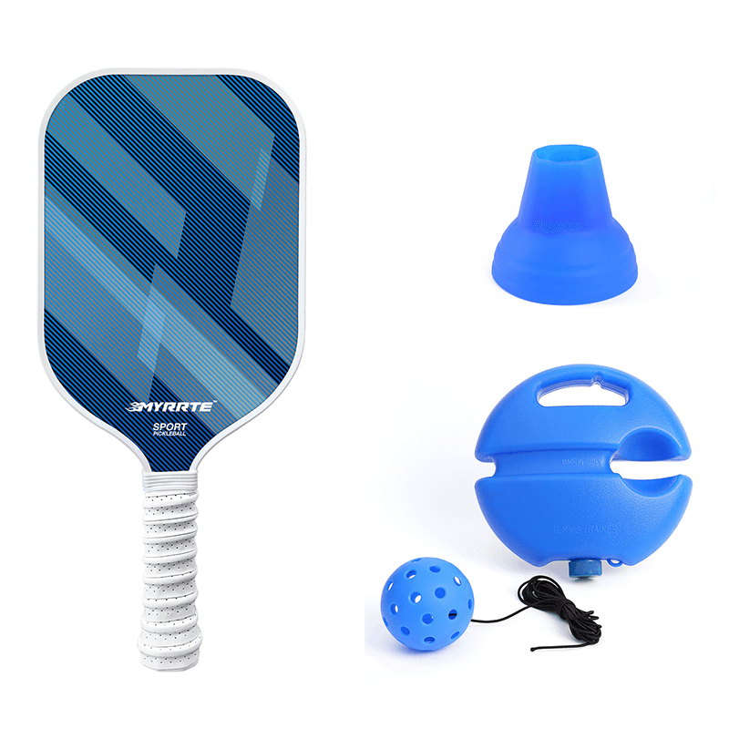 4-piece Blue Complete Pickleball Training Set Pickleball Starter Training