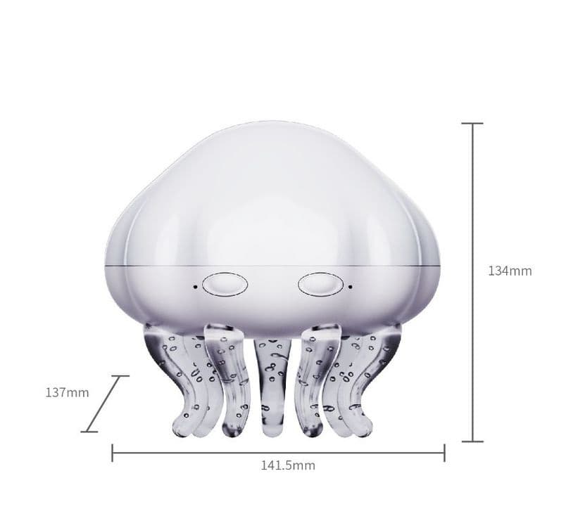 Jellyfish Ocean Wave Projector Night Light - USB Powered, 2 Timer Settings