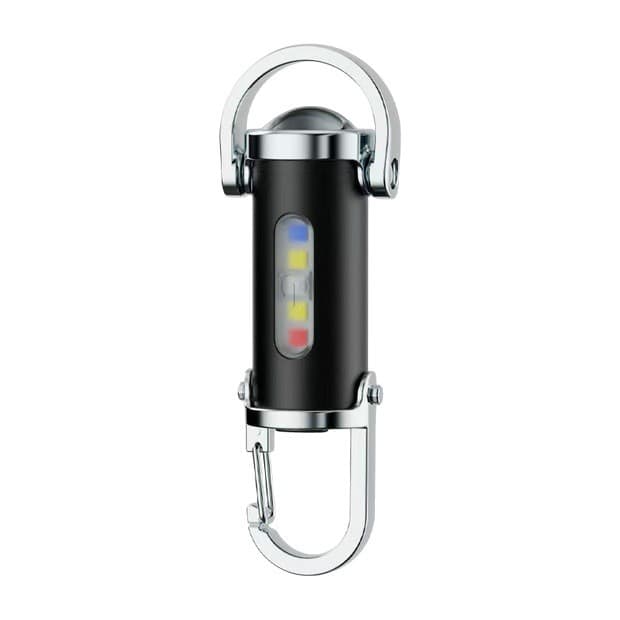 Mini Keychain Flashlight - 2 Pack Portable LED Torch with Hook, Pocket