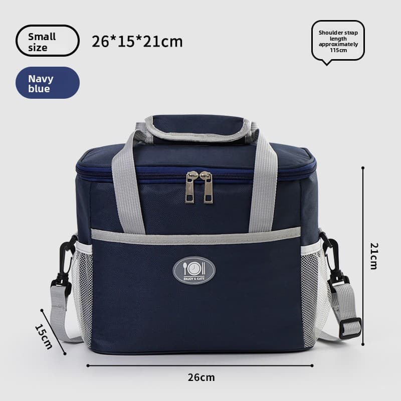 Insulated Lunch Bag Thermal Cooler Tote with Adjustable Shoulder Strap
