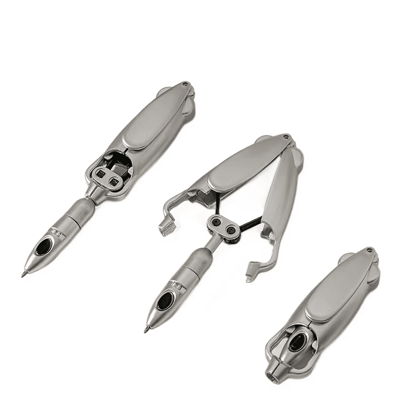 5-Pcs Transformable Squid-Style Pen - Compact Mechanical Writing Tool