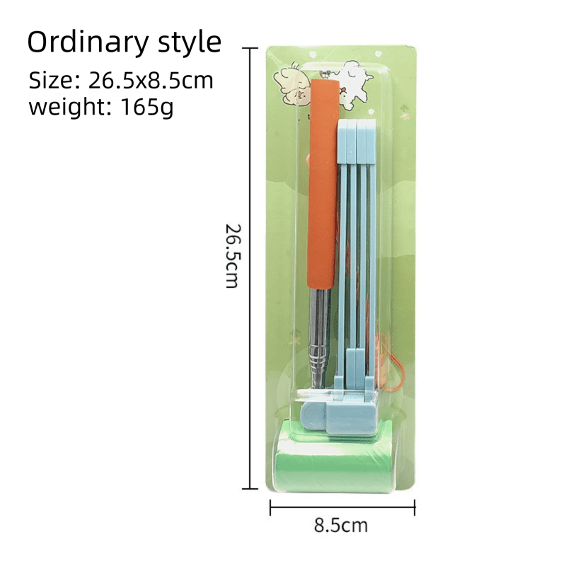Portable Telescopic Dog Poop Scooper Large Size No Touch Waste Collector
