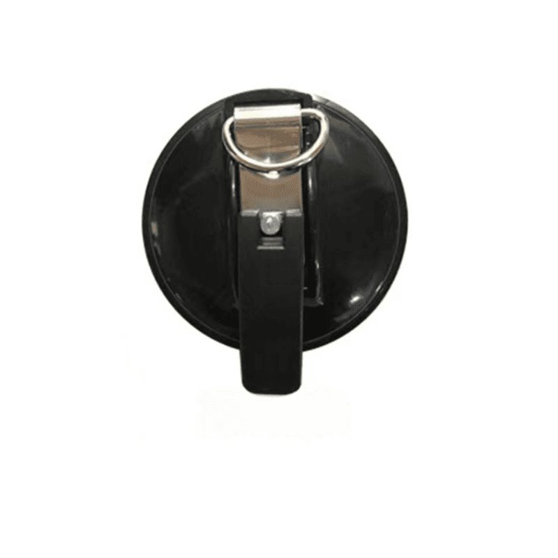 4 Pack Black plate + black buckle Heavy Duty Suction Cup Anchors