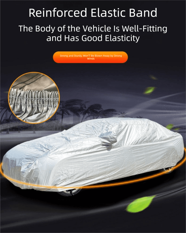 Silver YM Off-Road Vehicle Cover - 170T taffeta fabric - 4500×1800×1680MM