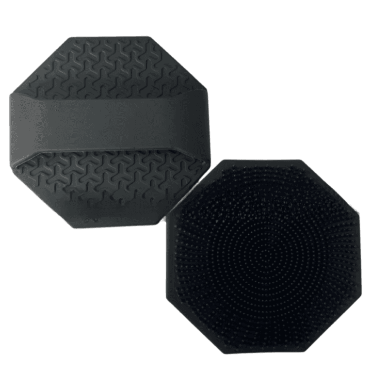 4-Pack Silicone Face Scrubber & Gentle Exfoliator - Antimicrobial Facial