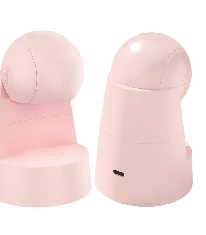 Two Mini Portable UV/LED Nail Lamp - Fast Curing, Adjustable Angle - Pink