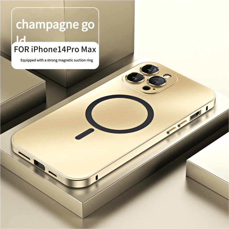 Innovative Detachable Backplate Case for iPhone 14 Pro Max - Gold