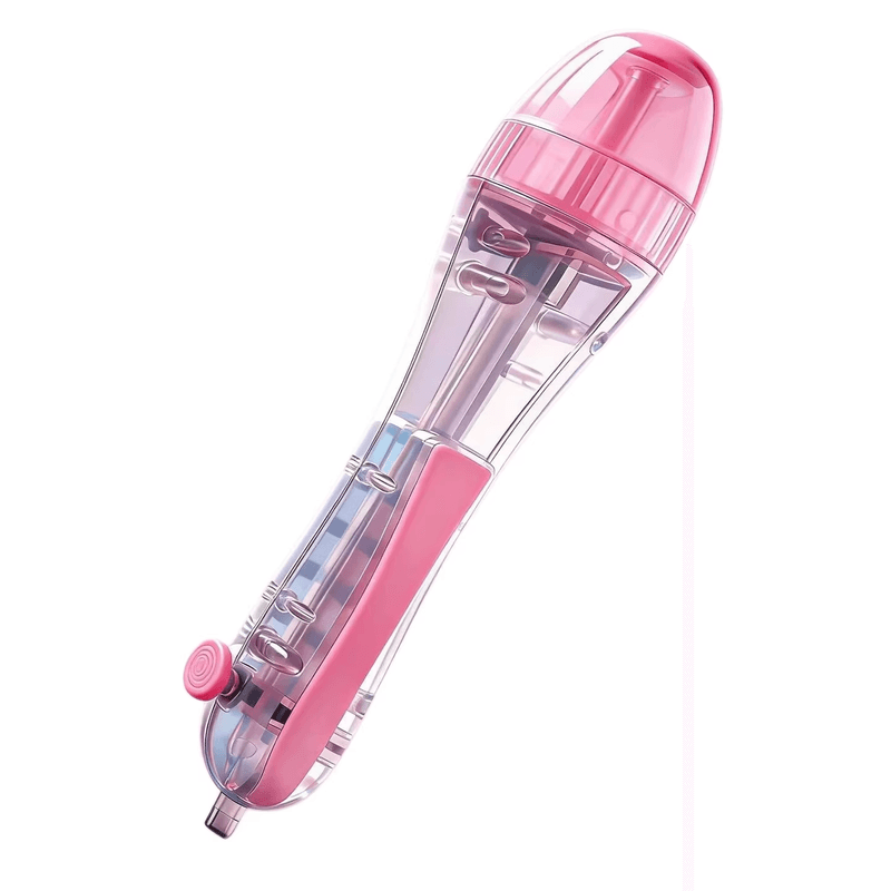 2-Piece Pink Press-Release Bead Pen for 2.6mm Pixel Art - Beads Not Included