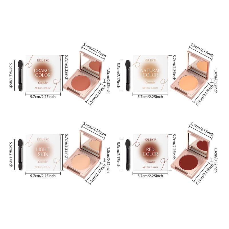 Professional Concealer with Long-Lasting Coverage (Light skin tone)