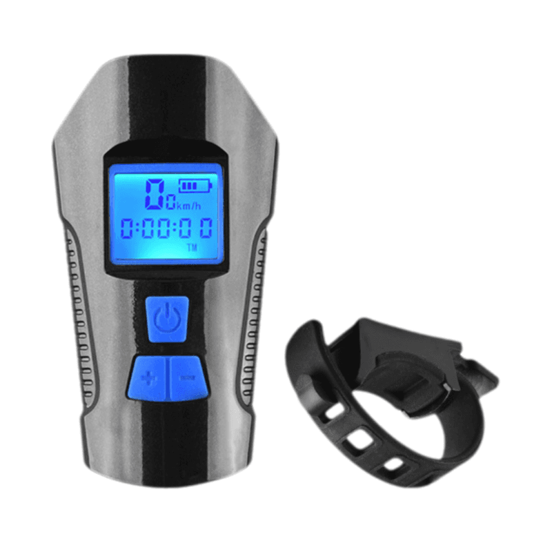 Blue Professional 3-in-1 Waterproof Bicycle Headlight with Integrated