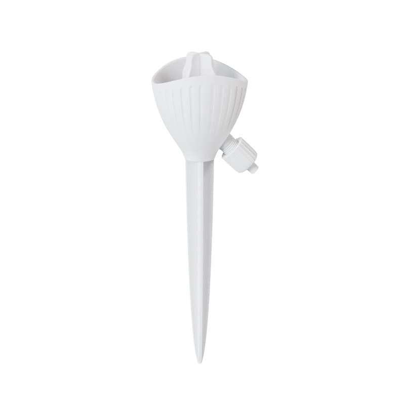 5-PCS White Automatic Plant Watering Spikes with Adjustable Flow Control