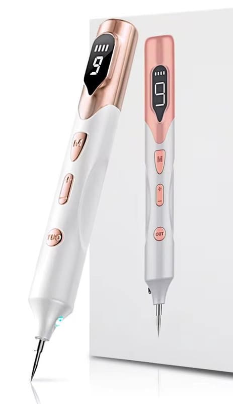 Professional 9-Level Skin Tag & Spot Remover Pen - USB Rechargeable - Gold