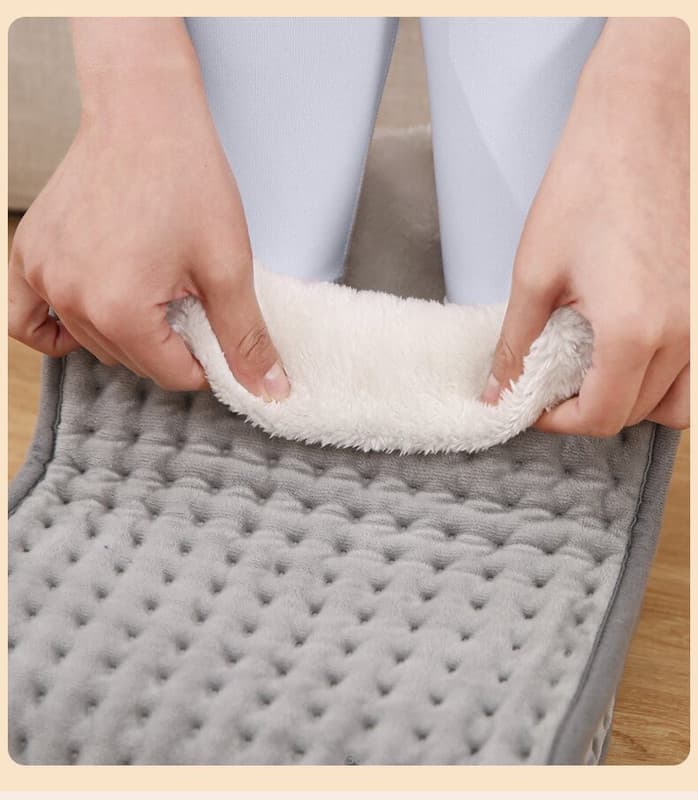 Electric Foot Warmer - Fast Heating Pad with 9 Temperature Levels & 4 Timer