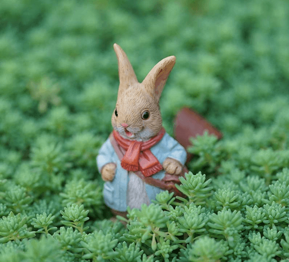 Garden Style Backpack Bunny Succulent Planter Decoration - Rabbit Animal