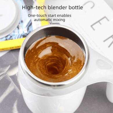 Automatic Self Stirring Coffee Mug 380 ml Magnetic Mixing Cup 304 Stainless