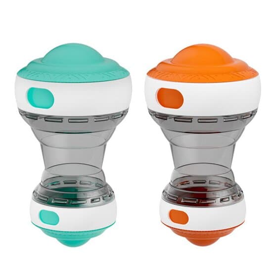 2-Pack green and orange Interactive Feeder Toy for Dogs - Green orange