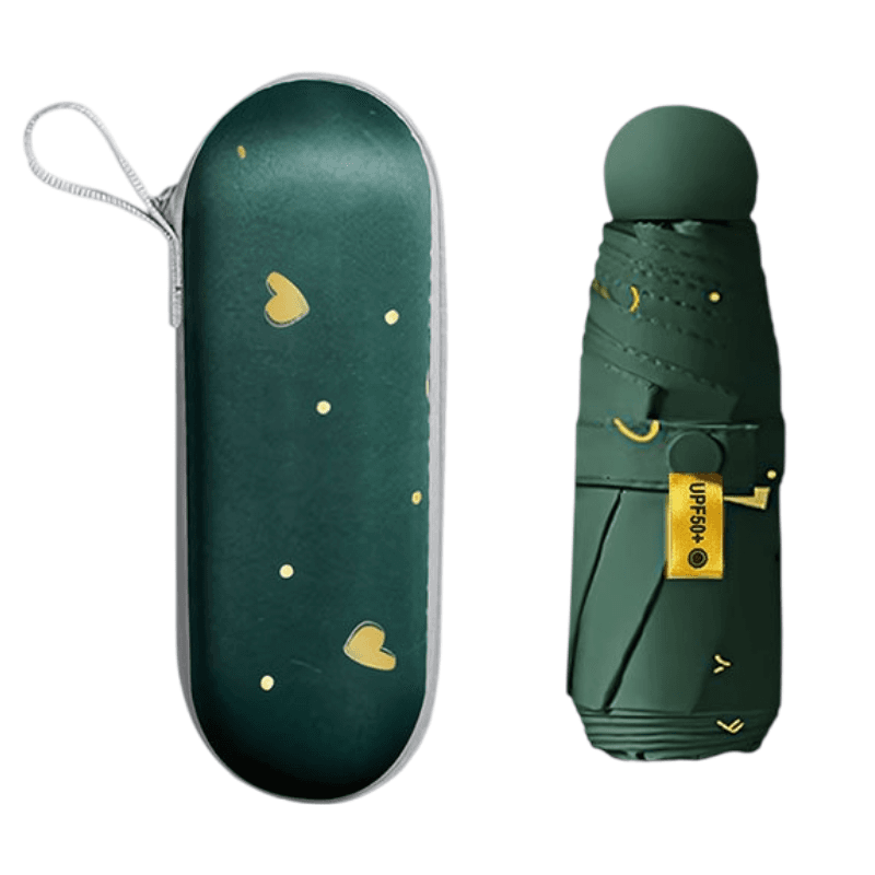 2-Pack Green Ultra-Compact 5-Fold Waterproof All-Weather - 2 Pack Green